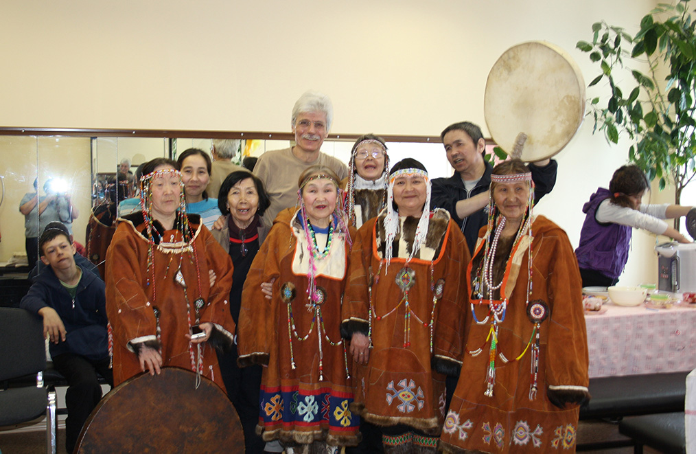 Workshop on clothing in Tilichiki