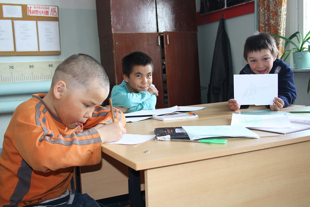 School children in Achaivayam (3)