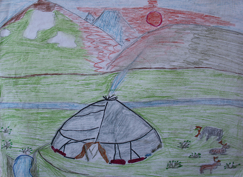 Children's drawing from Achaivayam (4)
