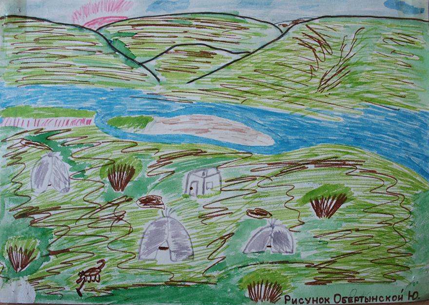 Children's drawing from Achaivayam (6)