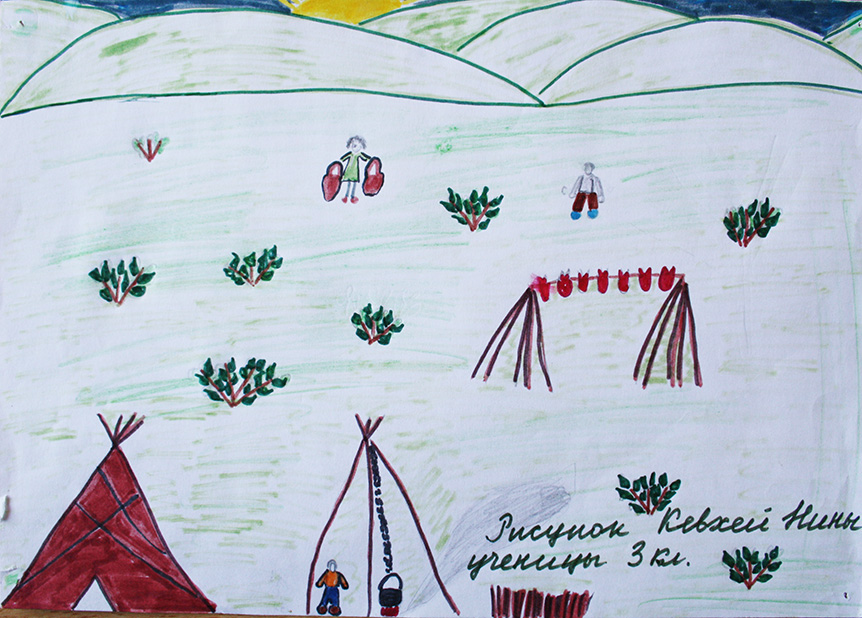 Children's drawing from Achaivayam (7)