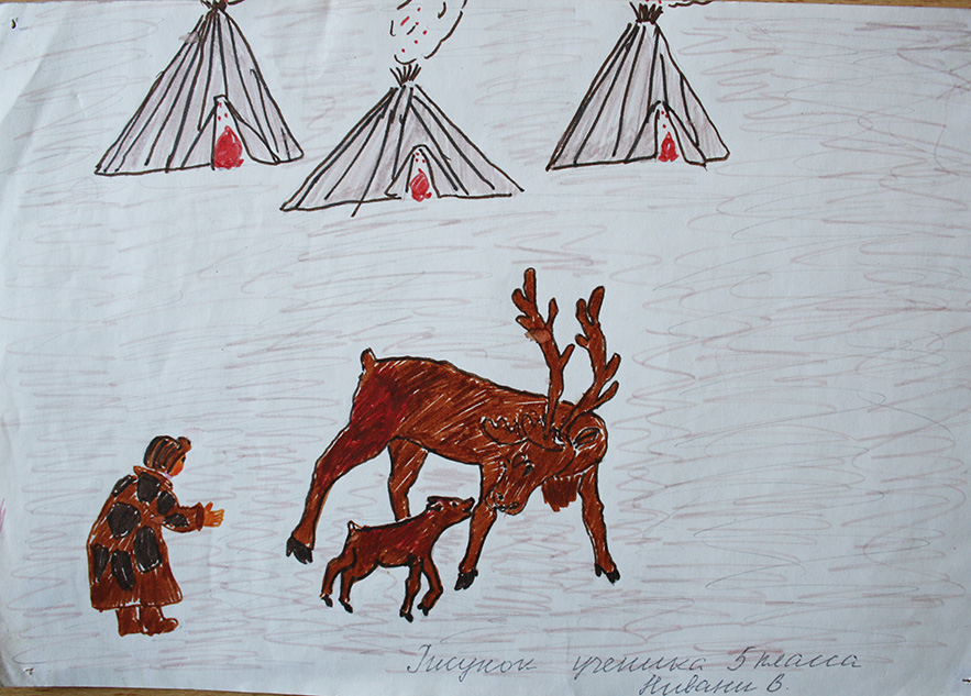 Children's drawing from Achaivayam (8)